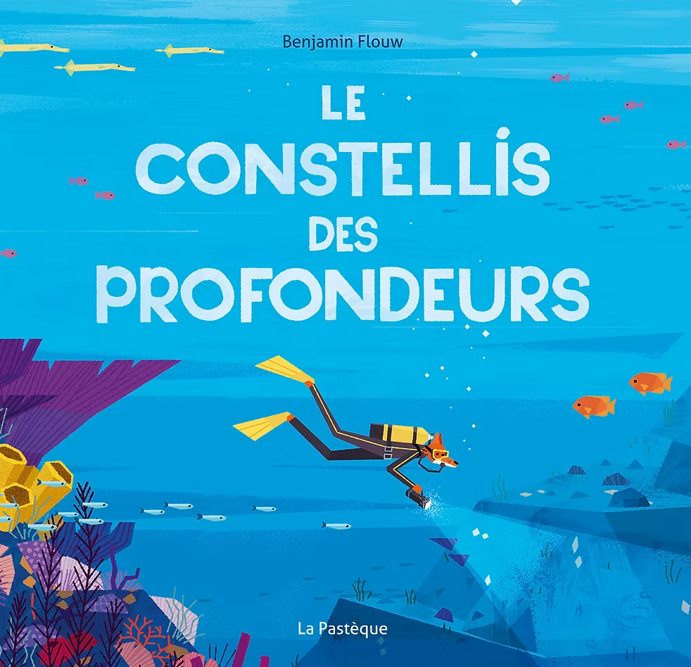 Livre jeunesse Le constellis des profondeurs de Benjamin Flouw