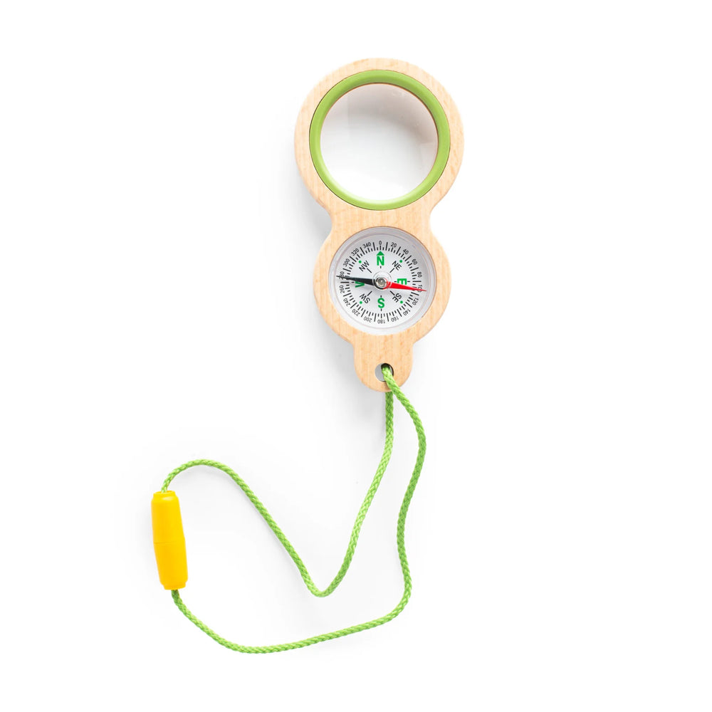 Loupe et boussole de poche Moulin Roty