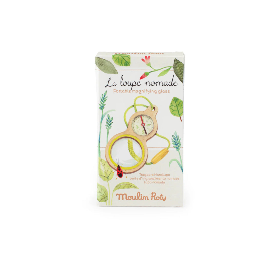 Loupe et boussole de poche Moulin Roty