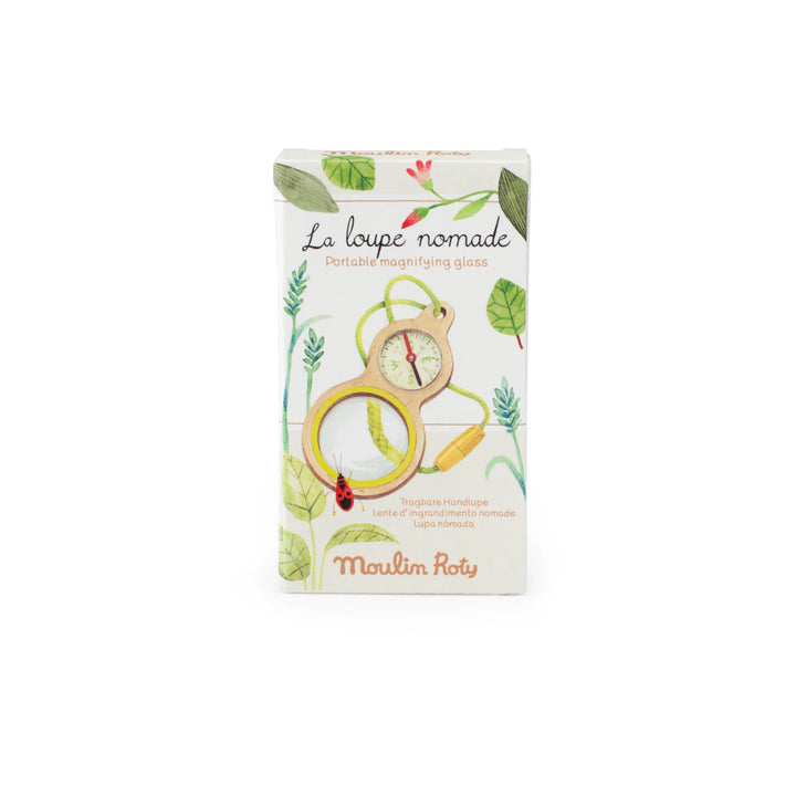 Loupe et boussole de poche Moulin Roty