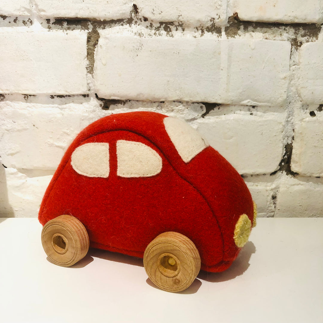 Ma première voiture de laine Rouge