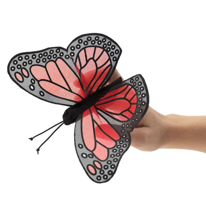 Marionnette à doigt Mini Papillon monarque