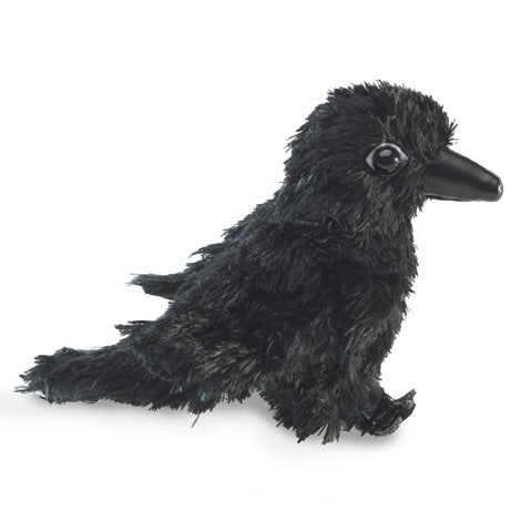 Marionnette à doigt mini corbeau