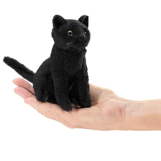 Marionnette à doigt Mini chat noir