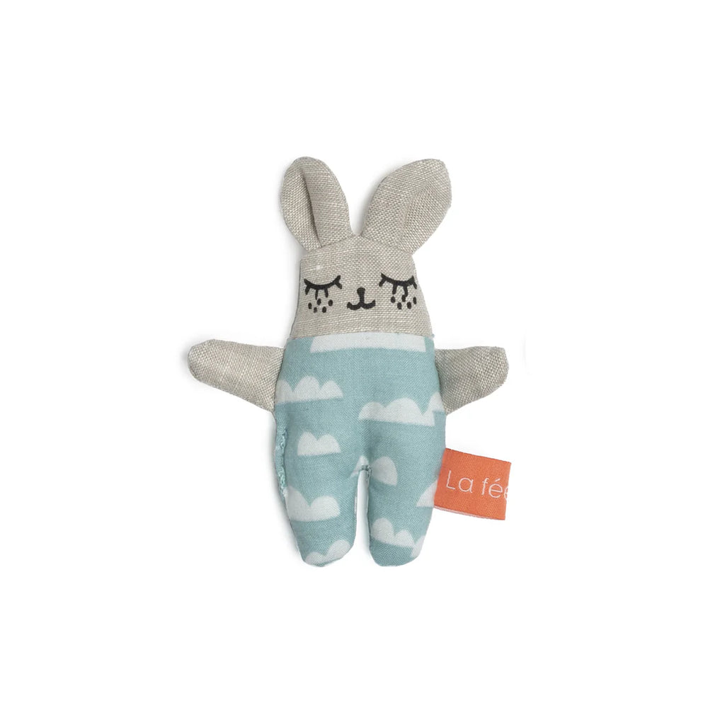 Mini lapin avec pyjama nuage