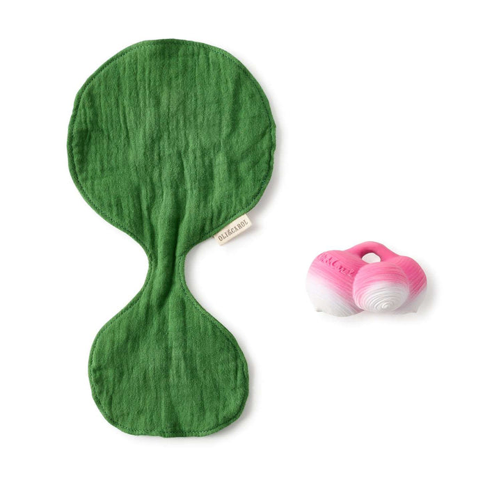 Mini Doudou et Anneau Dentition en forme de radis