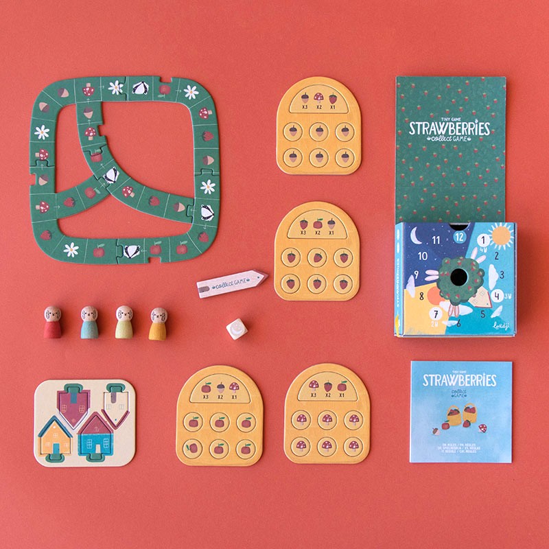 Mini jeu de stratégie fraises
