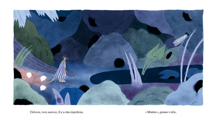 Page du Livre jeunesse Murielle et le mystère