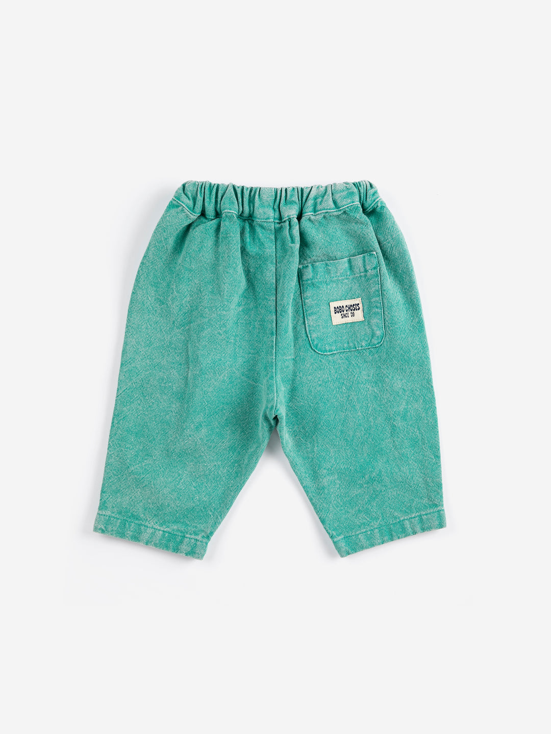 Pantalon Bobo Choses en coton vert 