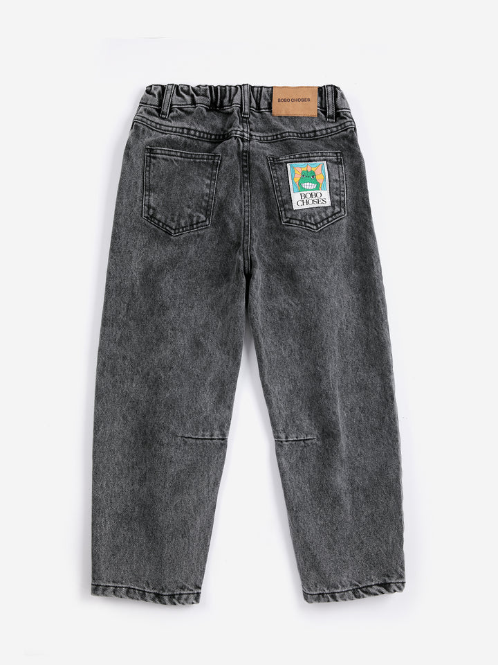 Pantalon Bobo Choses en denim noir 