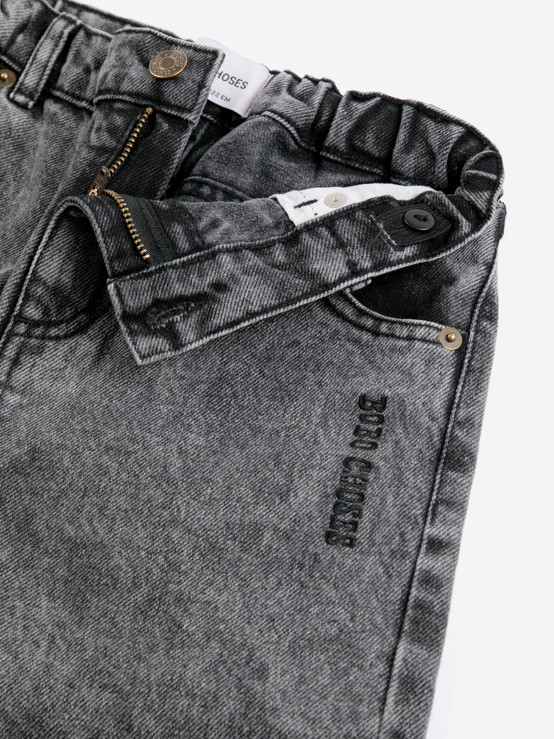 Pantalon Bobo Choses en denim noir 