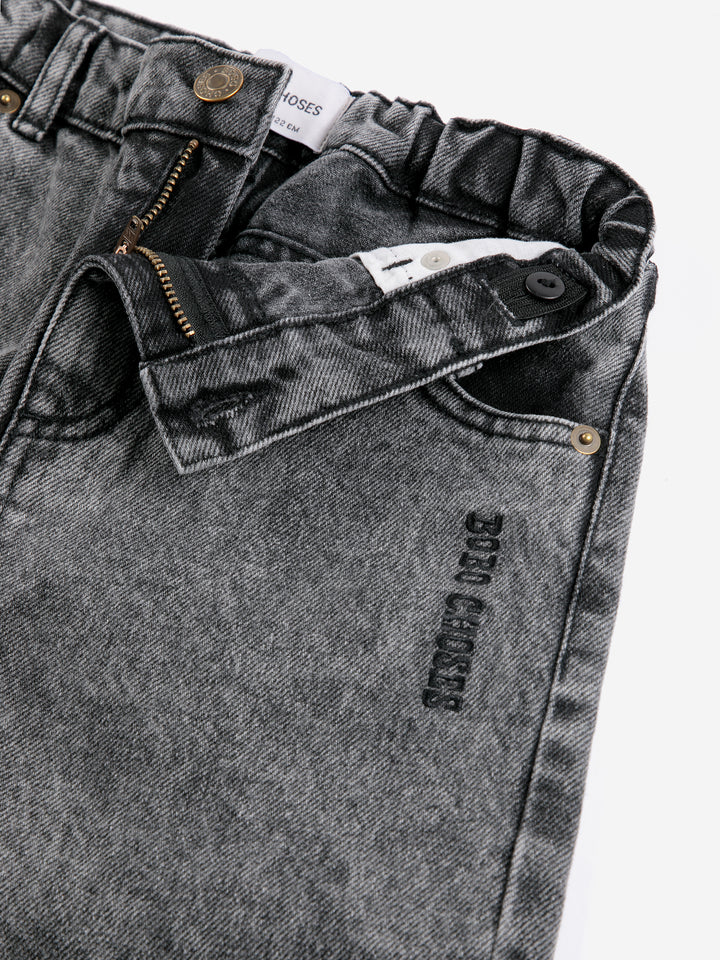 Pantalon Bobo Choses en denim noir 