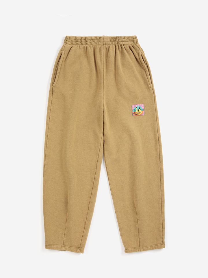 Pantalon jogging Bobo Choses en coton khaki 