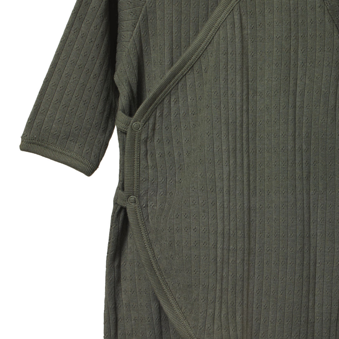 Pyjama kimono pointelle thym
