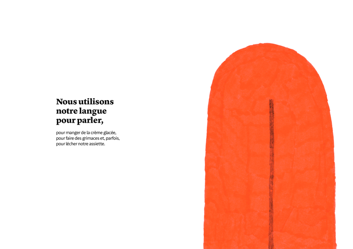 Page du Livre jeunesse Qu'est-ce que ça goûte ?