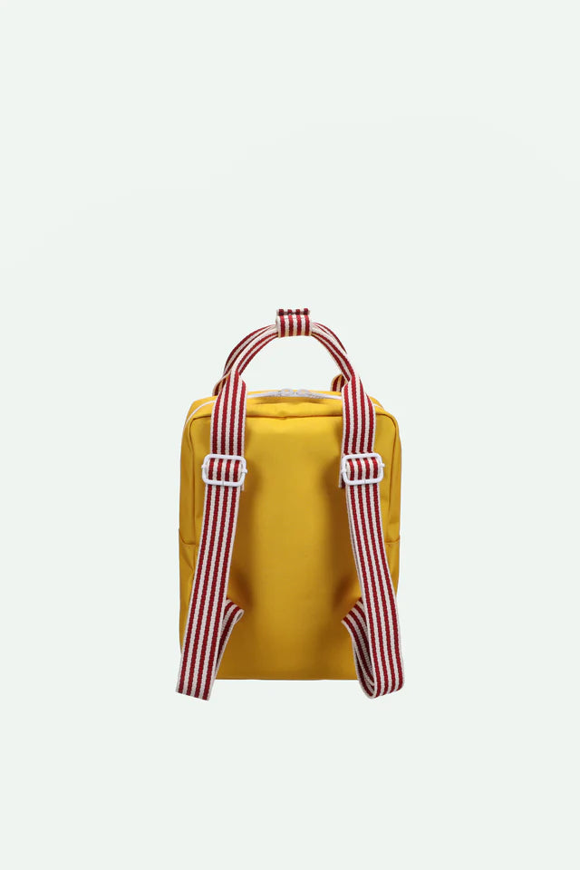 Petit Sac à dos Sticky Lemon jaune, bleu et rose