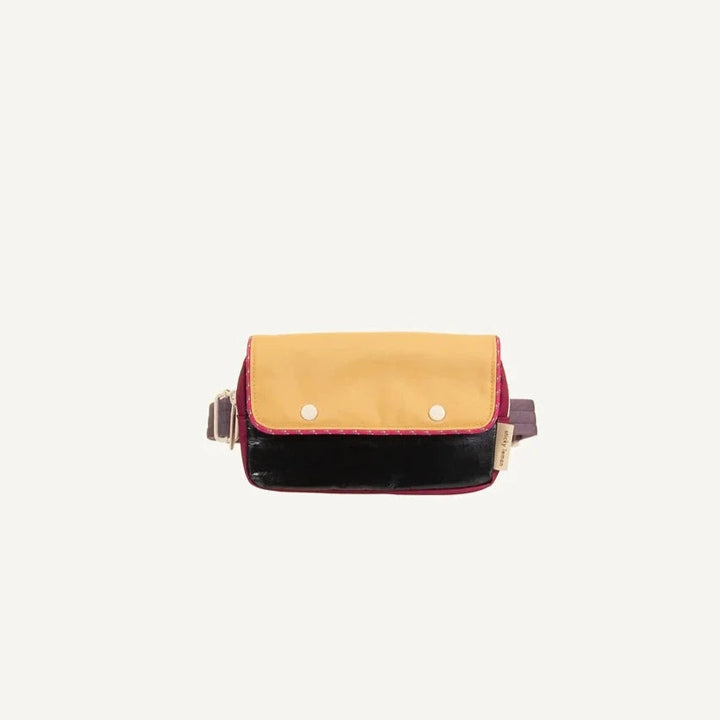 Sac banane jaune, bleu, et fushia 