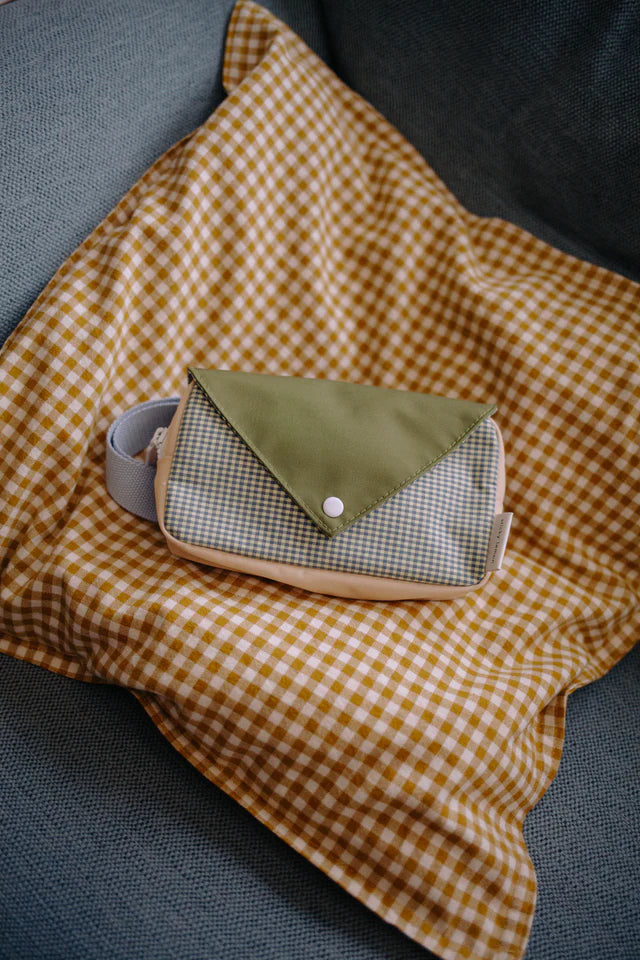 Sac banane Sticky Lemon vert, jaune et mauve