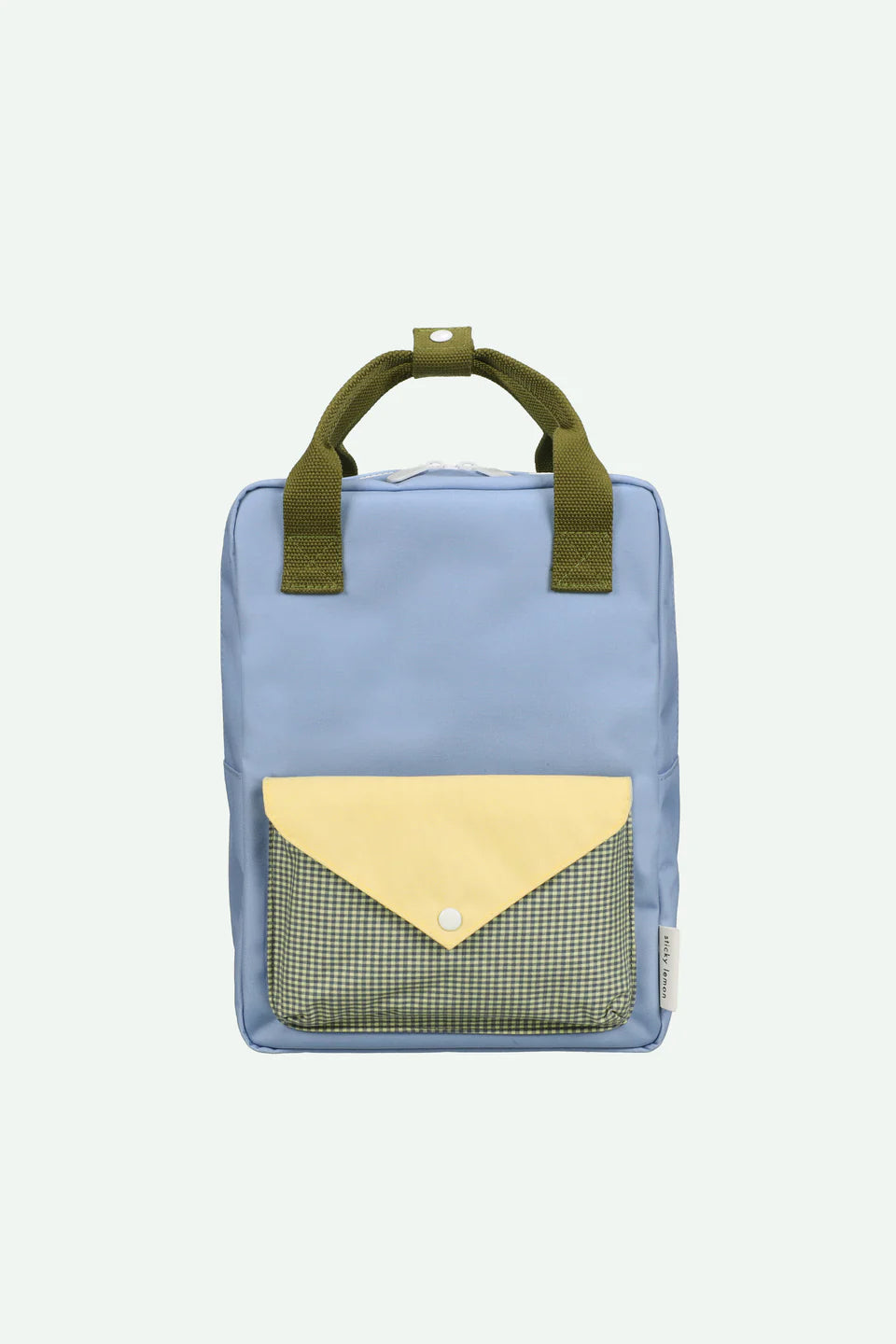 Sac à dos Moyen Sticky Lemon bleu, vert et jaune