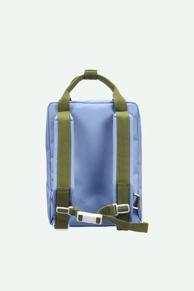 Sac à dos Moyen Sticky Lemon bleu, vert et jaune