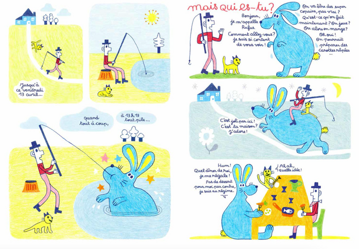 Livre jeunesse Sacha le pêcheur de Florie Saint-Val