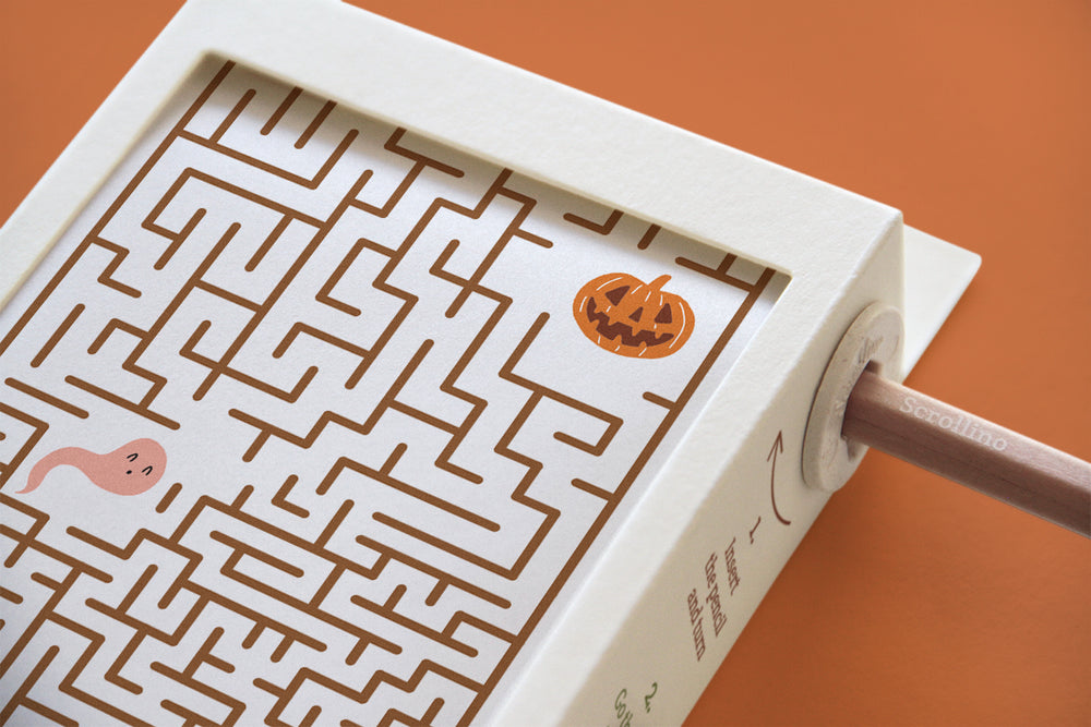 Scrollino Amazing Halloween labyrinthe 