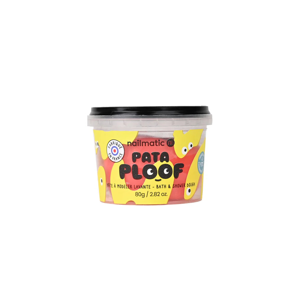Pâte de bain et de douche rouge