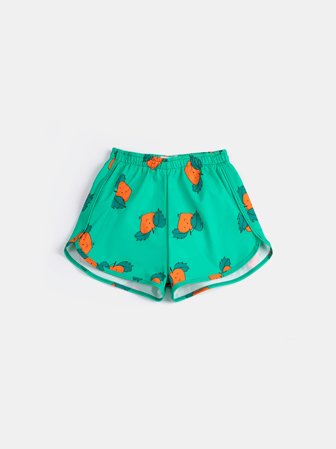Short de bain Bobo Choses vert avec navets 