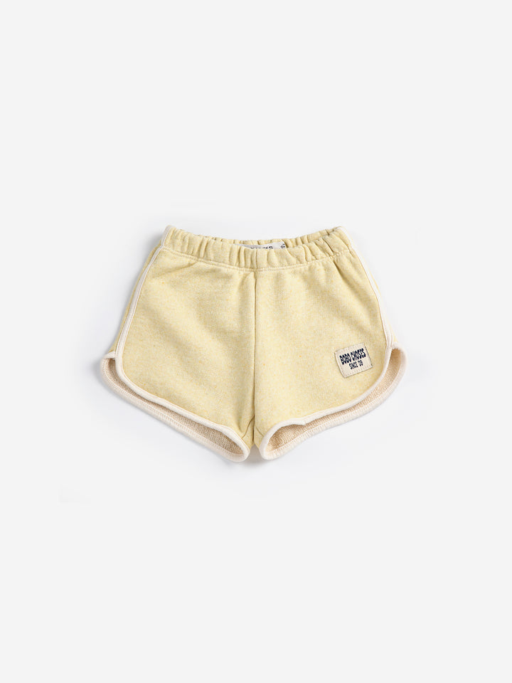 Shorts Bobo Choses en coton jaune pâle