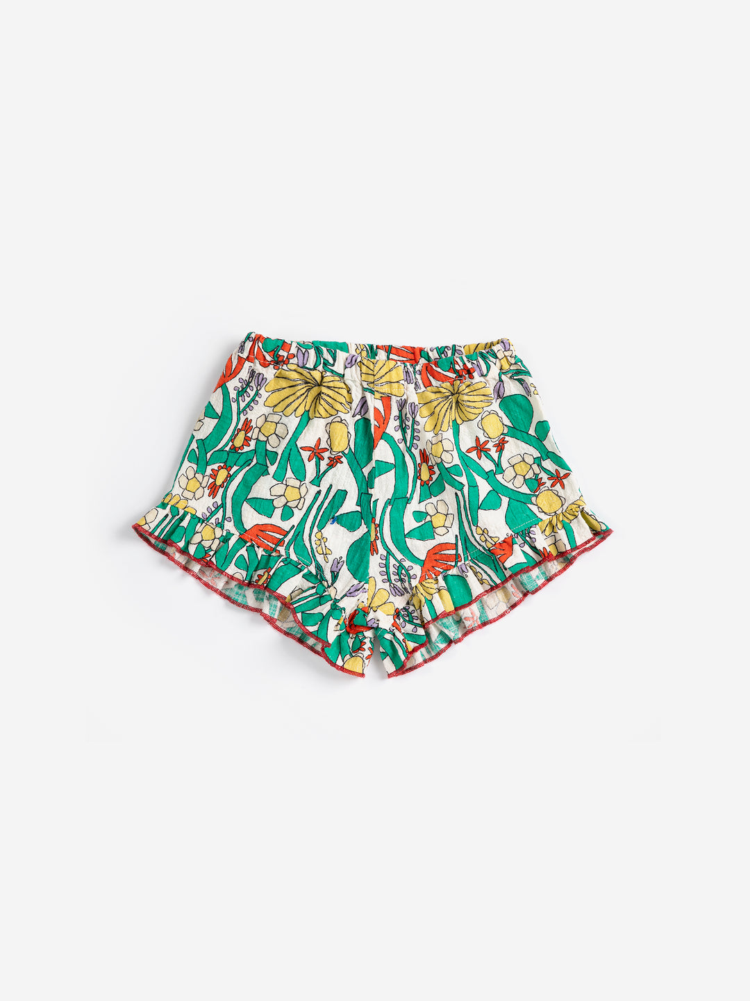 Shorts Bobo Choses en coton avec imprimé herbalist 