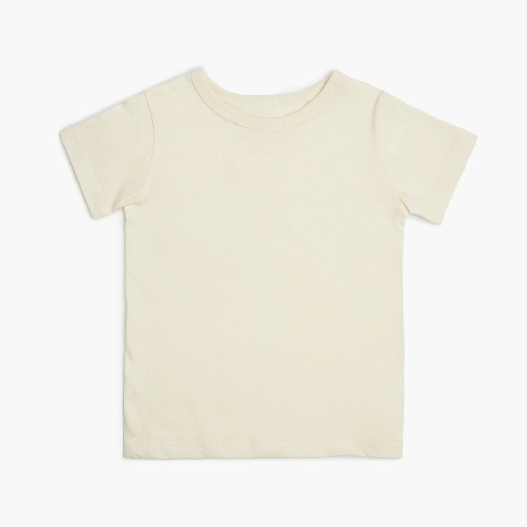 T shirt pour enfants en coton naturel