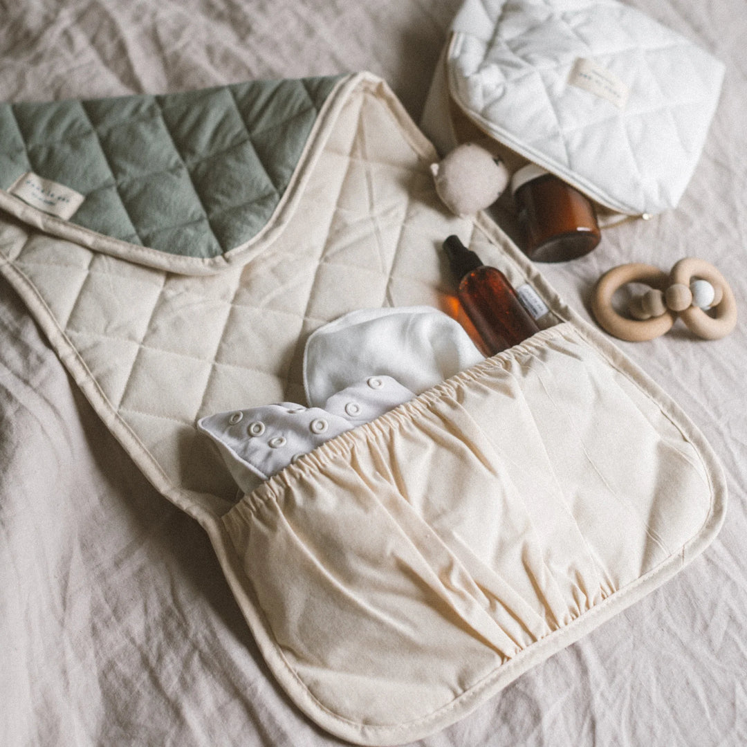 Tapis de change en coton
