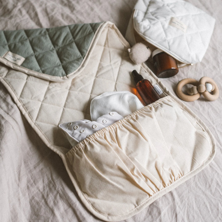 Tapis de change en coton