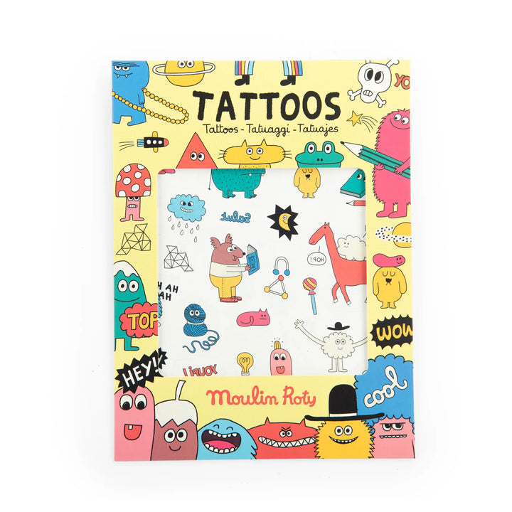 Tatouages temporaires Les Schmouks