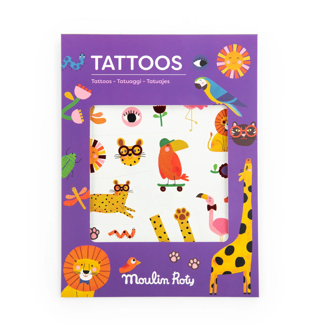Tatouages temporaires Les Toupitis
