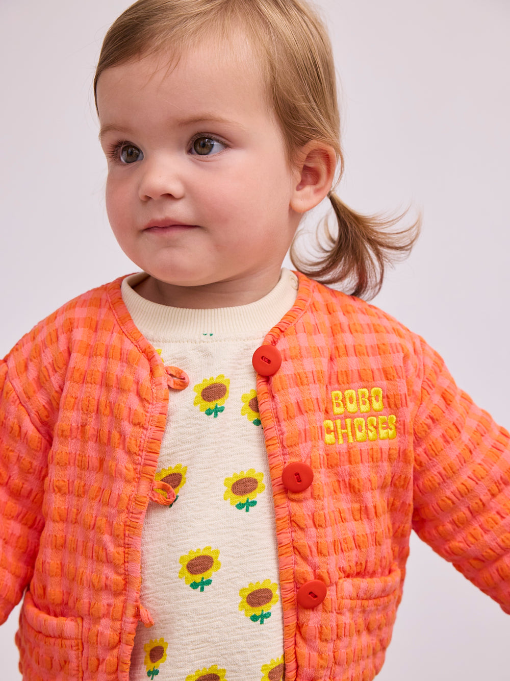 Bébé avec Veste matelassée pour bébé