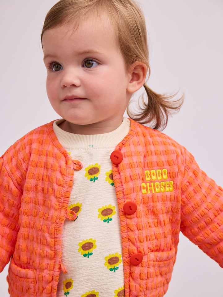 Bébé avec Veste matelassée pour bébé