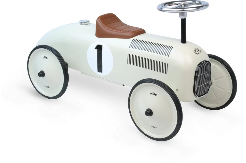 Voiture de course Vilac Blanc