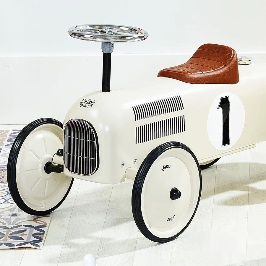 Voiture de course Vilac Blanc