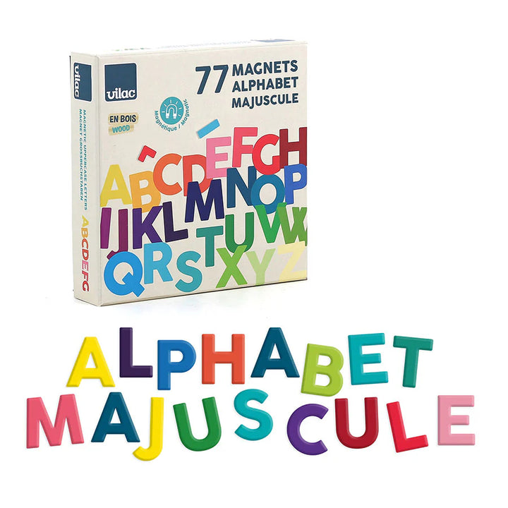 Alphabet magnétique Vilac lettres majuscules
