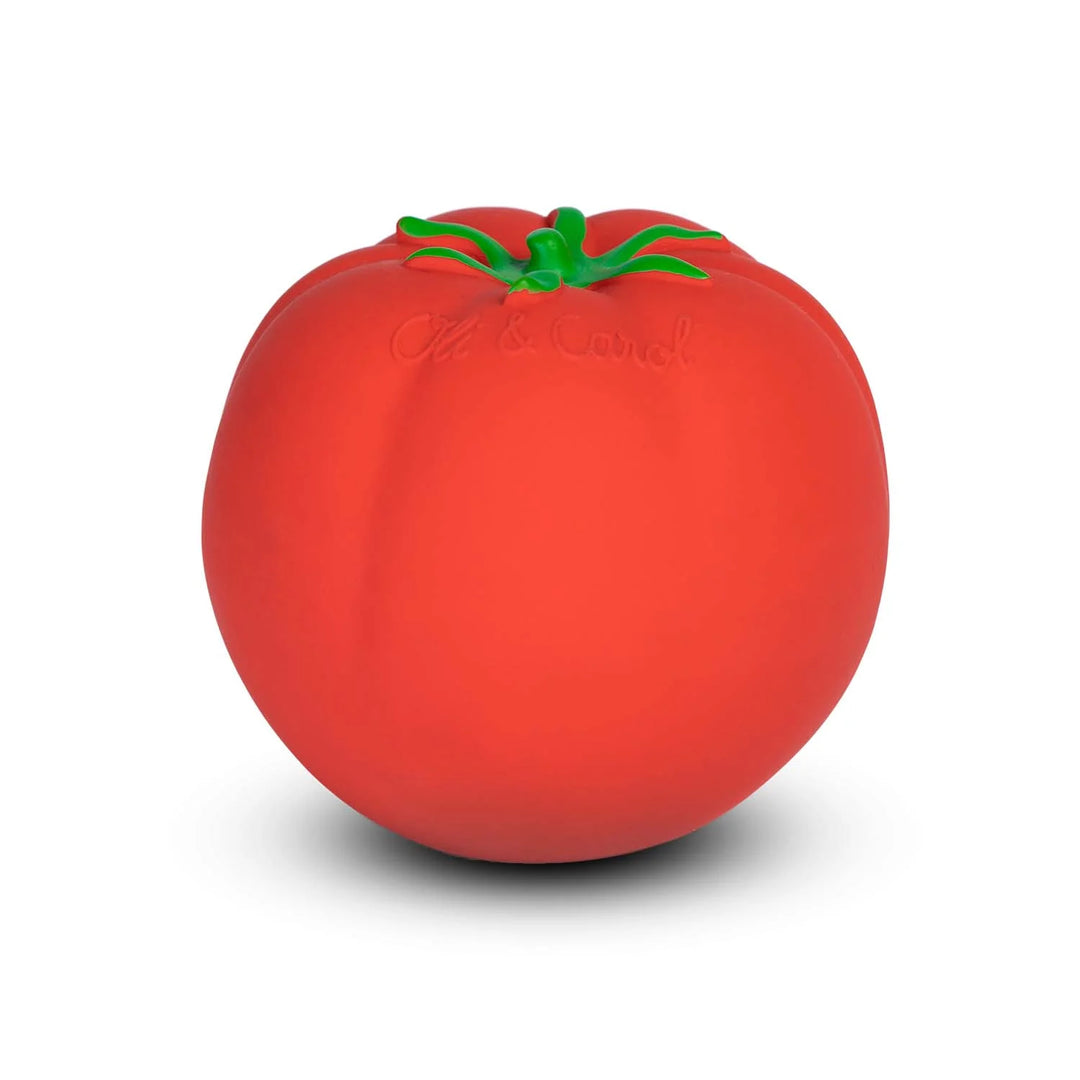 Ballon pour bébé en caoutchouc en forme de tomate