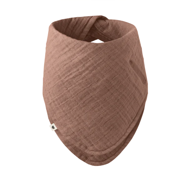 Bavoir Bandana Bibs en coton rose