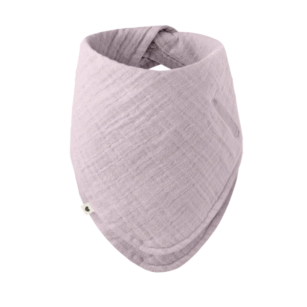 Bavoir bandana Bibs en coton lilas