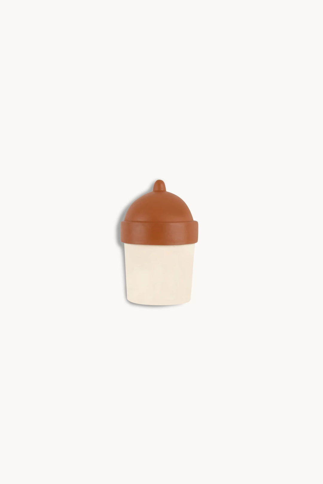 Biberon Gommu beige et cannelle 