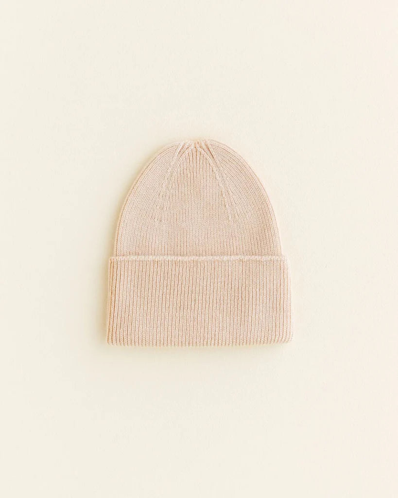 Bonnet Hvid en laine mérinos avoine