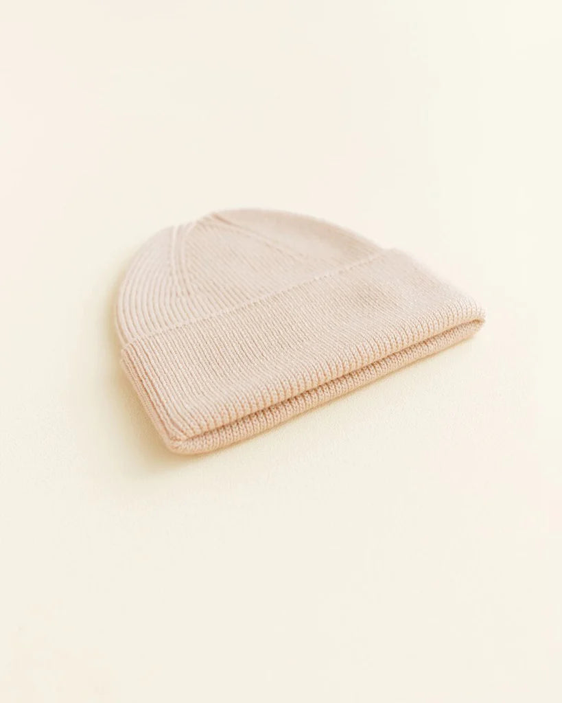 Bonnet Hvid en laine mérinos avoine