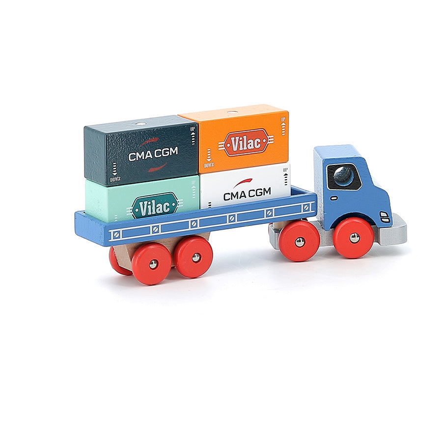 Camion Porte conteneurs en bois VIlac
