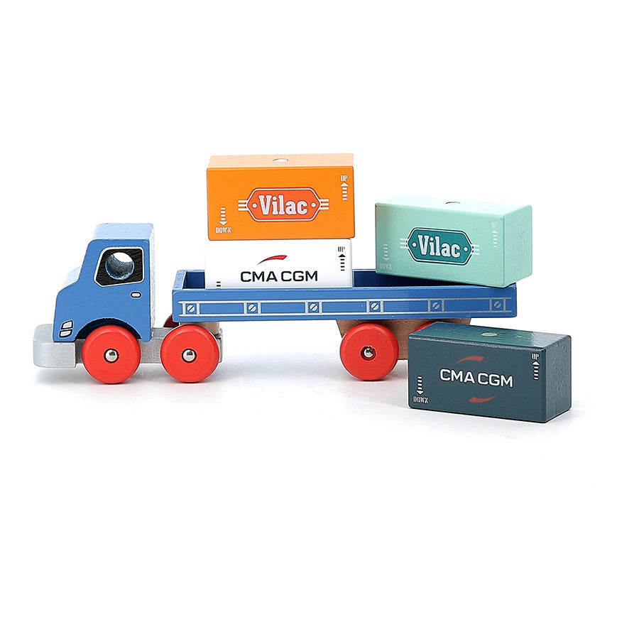 Camion Porte conteneurs en bois VIlac