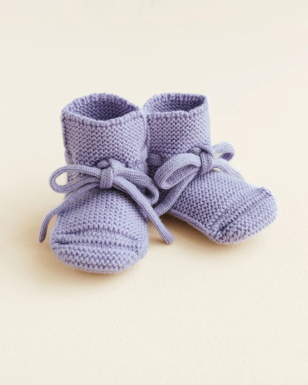 Chaussons Hvid en laine de mérinos Lilas