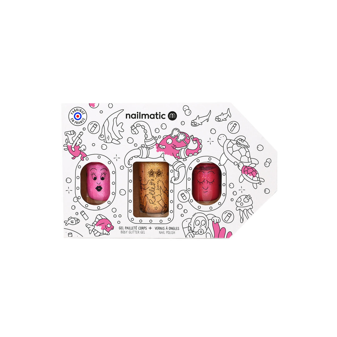 Coffret trio Rollette et 2 Vernis à ongles Nailmatic